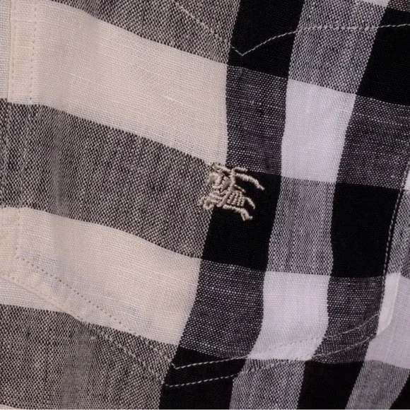Burberry Nova Check Linen Shirt - Picture 6 of 9